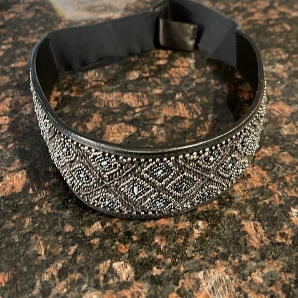 Jasper & Jeera elastic beaded belt